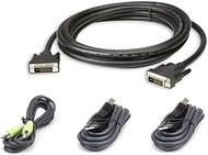 ATEN 2L-7D03UDX4 USB DVI-D Dual Link Secure KVM Cable Kit for Connection to DVI-D Dual Link Secure K