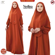 Jubah ABAYA NEDINA by MEWAH EXCLUSIVE | Baju Umrah Muslimah Ironless