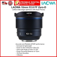Laowa 10mm F2.8 FF Zero-D AF / MF / 5 blades Lens Ultra-wide large aperture with Auto Focus