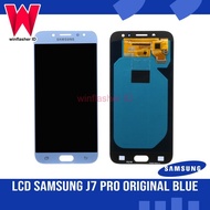 sale LCD LAYAR SAMSUNG J7 PRO ORIGINAL FULLSET TOUCHSCREEN BLUE