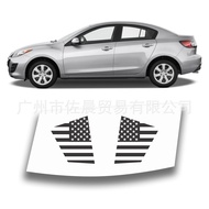 Suitable for Mazda 3 4 DR SEDAN 2010-2013 Leopard Print Car Car Sticker Window