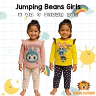 JUMPING BEANS pyjamas girl sleepwear t-shirt and long pants long sleeve 1 to 6 Years old