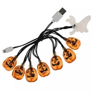 日本 Disney Store 直送 The Nightmare Before Christmas 怪誕城之夜 Zero 狗仔 iPhone 用 Lightning USB 發光充電線 / 叉電線