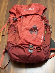 Montbell Cha Cha Pack 30 紅色背包