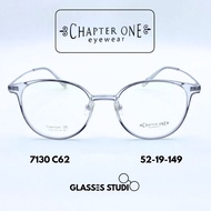 Chapter One 7130 Eyeglass Frames (Clear Gray) 52-19-149