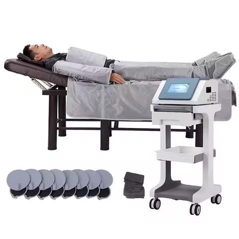 3 In 1 Pressotherapy Infrared Lymphatic Drainage Massage Presoterapia Machine With Body Massage Saun