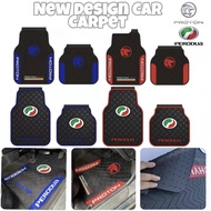 New 1 Set Universal waterproof Car Non-Slip Carpet Latex Floor Mats Lapik Kaki Kereta Myvi Axia Bezz