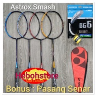 Yonex SMASH Badminton Racket One SET Bag +Grip+BG 6 Strings ORIGINAL