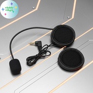 VHDD Replacement 3.5mm Motorcycle Headset with Clip Holderpatible for EJEAS Xinowy V4 V6 Inte System
