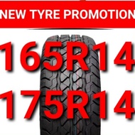 New Tyre Promotion Ready Stock 😎165r14/175r14