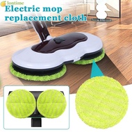 LONTIME 2 Pcs Electric Mop Replacement Cloth Green Circular for Electric Mop Mop Cleaning Cloth
