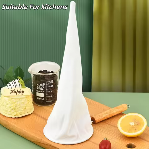 Coffee Filter Hong Kong Style Silk Stocking Milk Tea Filter Bag Coffee Filtering Tool Tea Bag Milk T