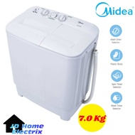 NEW [Ready Stock] Midea 7.0kg Semi Auto Washing Machine - MSW-7118P