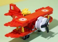 Woodstock snoopy 史路比積木 lego 顆粒 玩具