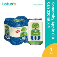 Somersby Apple 0.0 Can 320Ml X 4