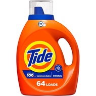 Tide Liquid Laundry Detergent, Original, 64 loads, 84 fl oz, HE Compatible (Packaging May Vary)