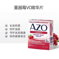 Ready Stock American azo Cranberry vc Probiotic Tablets 50 Capsules Urethral Health Care 12.19