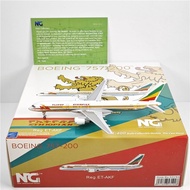 NG Model 53192 1: 400 Ethiopia Airlines B757-200 ET-AKF Alloy Model