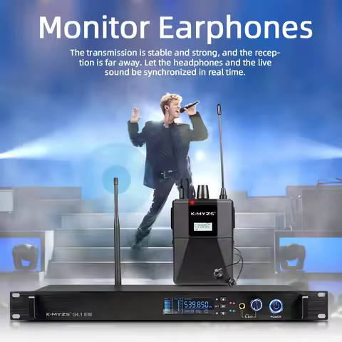 K-MYZS Stage Professional Ear Return MYG8.1iem Audio Equipment for Performers And Live Sound Systems