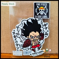 B-side Label One Piece Sticker Monkey D Luffy Gear 4 Snakeman