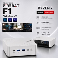 FiREBAT F1 Ryzen 7 H255 Mini PC Gray 512GB SSD/16GB RAM Windows11 Gaming PC Gaming Computer Desktop