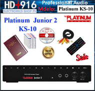 The Platinum (KS-10 Junior 2 Player) KS-10 Junior 2 Karaoke DVD Player  Free CD Songbook&songlist