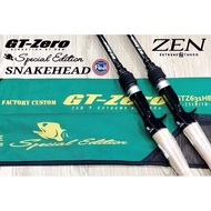 ZEN GT-ZERO SNAKEHEAD SPECIAL EDITION FACTORY CUSTOM FISHING ROD