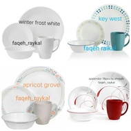 SET PINGGAN CORELLE  16PCS