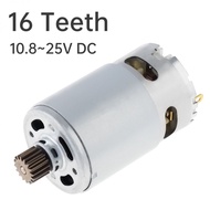RS550 DC Motor 16 Teeth 10.8-25V 25000RPM High Speed Replacement Micro Motor for Electric Drill / Co