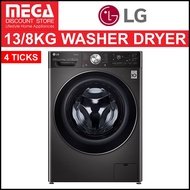 LG FV1413H2BA 13/8KG WASHER DRYER (4 TICKS)