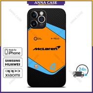 Mclaren Formula 1 Team MCL36 livery Lando Norris Phone Case for iPhone 16 Pro Max / iPhone 15 Pro Ma