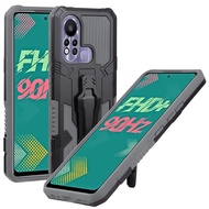 Shockproof Back Clip Phone Case For Infinix Hot 9 10 11S Play Car Holder Protective Cover For Infinix Note 11 Smart4 6