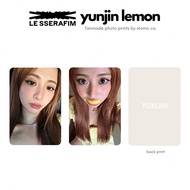 LE SSERAFIM Fanmade Unofficial Photocards | STOMO CO. || chaewon eunchae kazuha yunjin sakura pc
