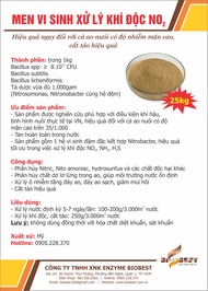 MEN VI SINH KHỬ NO2 ĐẬM ĐẶC - 5kg