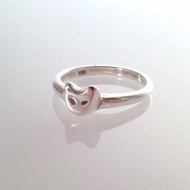 ☆ 貓臉 SV 戒指 ☆