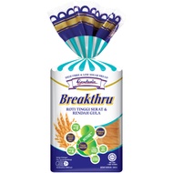 GARDENIA BREAKTHRU BRAN & WHEATGERM / WHOLE WHEAT BREAD / WHOLEMEAL BREAD WITH CANADIAN PURPLE WHEAT