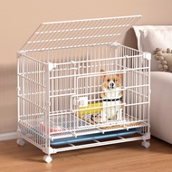 Wheeled Indoor Small Dog Dog Cage Iron Cage Transport Cage Stackable Pet Kennel Dog Villa Dog Cage