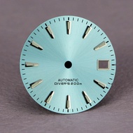 28.5mm Watch dial GS Modified NH35 dial Refractograph dial BGW9 Blue Luminous dial Suitable for NH35