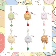 Sumikko Gurashi Trace Together Token Cover Pouch Lanyard Cute Retractable Keychain Plush Pendant Schoolbag Ornaments Key Chain