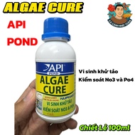 Api Algae Cure Pond Phân Hủy Phân Cá Làm Nước Siêu Trong Giảm Bụi Cực Nhanh Chiết Lẻ Chai 100ml