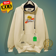 Hoodie pria distro aesthetic warna beige Jaket hoodie anime fredoom distro keren Sweater hodie distr