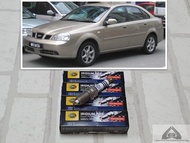 หัวเทียน อิริเดียม Chevrolet Optra ( 2003 - 2010 ) รุ่น 1.6  1.8  จำนวน 4 หัว  ระยะใช้งาน 100000 กม 