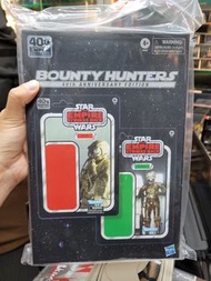 "HASBRO STAR WARS 40th BLACK SERIES 6"" BOUNTY HUNTERS 4-LOM & ZUCKUSS 2 PACK ACTION FIGURE" ho $320