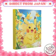 Pokémon Card Game Collection File: Pikachu Gathering 9-pocket, 4-hole card file【Direct from Japan】