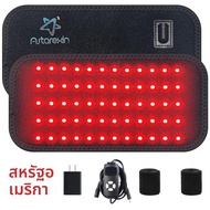 60 LEDs 660nm แสงสีแดงเข็มขัดอินฟราเรด 850nm Back Burn FAT Wrap เครื่องกระชับสัดส่วนเอวความร้อน Pad