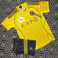 Al Nassr Club Football Shirt 24/25, Al Nassr Club Football Shirt - Diamond Polyester Fabric
