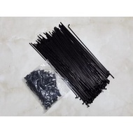 STAINLESS BICYCLE SPOKES 192MM OR 192MM LENGTH 19.2CM/ FOR 20 INCH RIM RIMS Bicycle Accessories