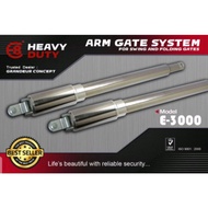 autogate 2ch/4ch arm swing e3000 stainless steel