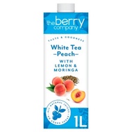 The Berry Company White Tea &amp; Peach Juice Blend with Moringa and Lemon 1 Liter
