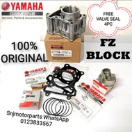 100% ORIGINAL YAMAHA FZ150 FZ 57MM CERAMIC CYLINDER BLOCK SET FULL SET FZ BLOCK CERAMIC